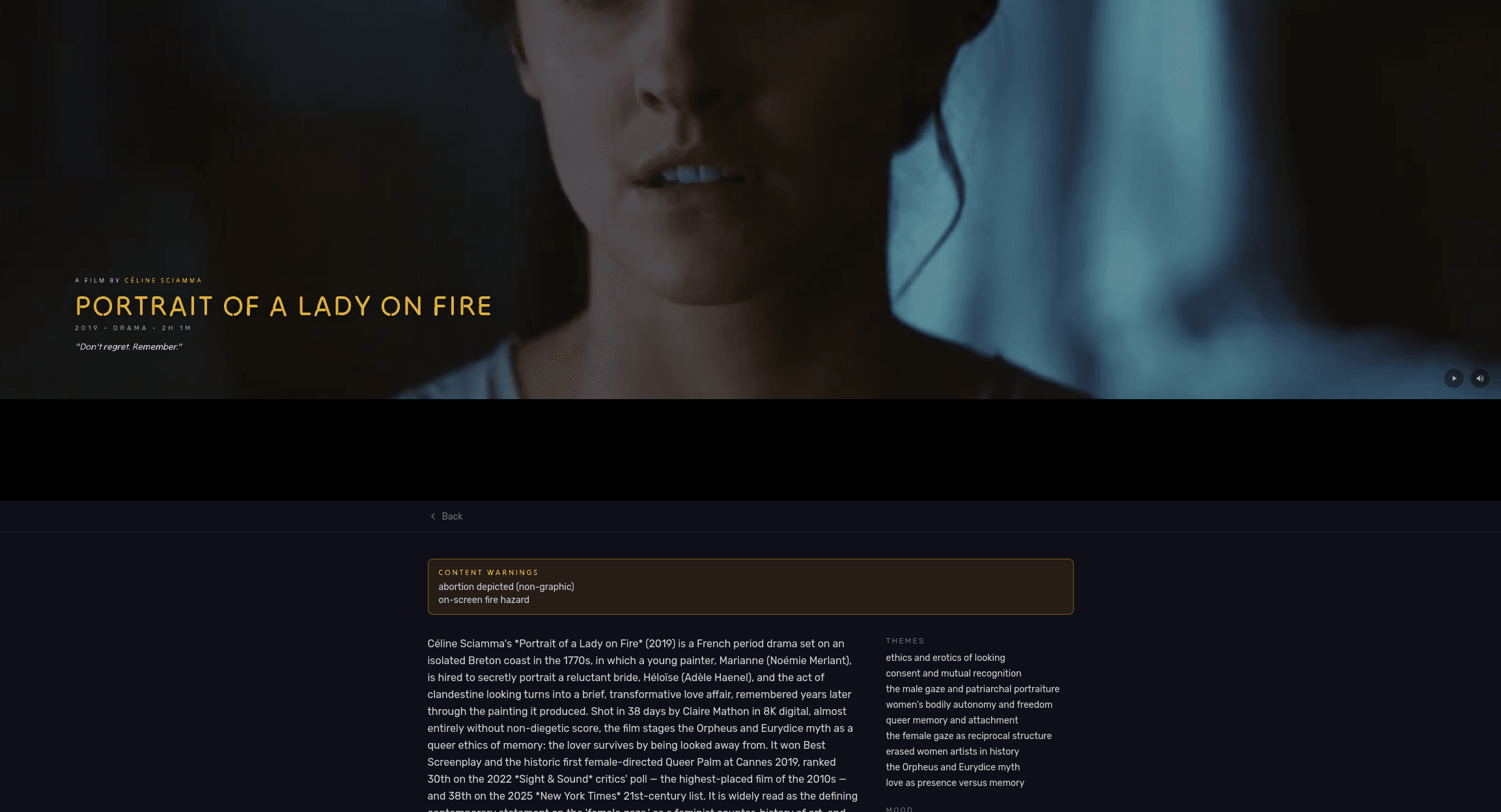 Deep dive — Themes, history, key people